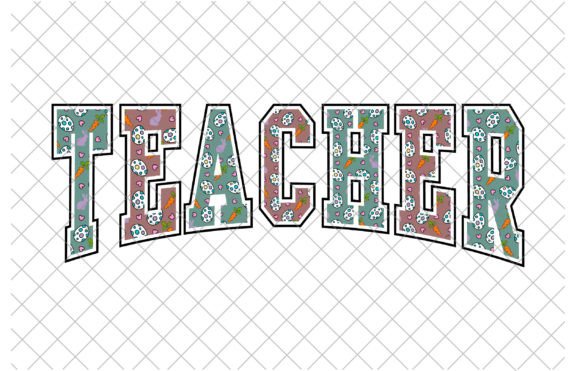 Download Retro Teacher Sublimation, Easter Teache - Retro Collection