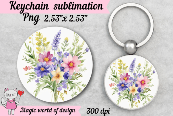Download Wildflowers Sublimation Printing Round - Wildflower Collection