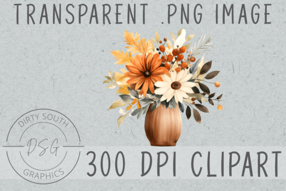 Download Watercolor Autumn Flower Arrangement - Flower arrangement Collection
