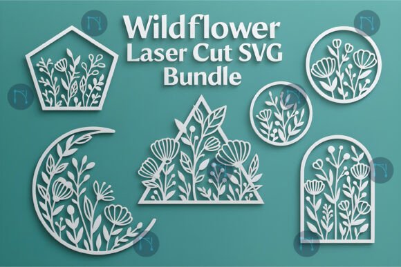 Download Wildflower Laser Cut SVG Bundle - Wildflower Collection