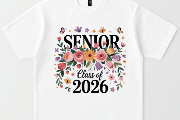 Download Floral Bloom Senior Class of 2026 PNG - Premium Resources