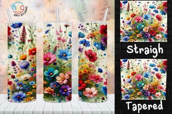 Download Wildflower Skinny Tumbler, Spring Flower - Wildflower Collection