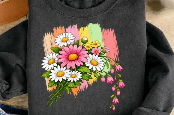 Download Brush Stroke Floral Spring Wildflowers - Wildflower Collection