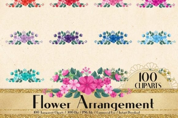 Download Flower Arrangement Clip Arts PNG - Flower arrangement Collection