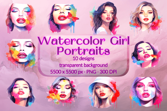 Download Fashion Illustration Watercolor Painting - Watercolor painting Collection