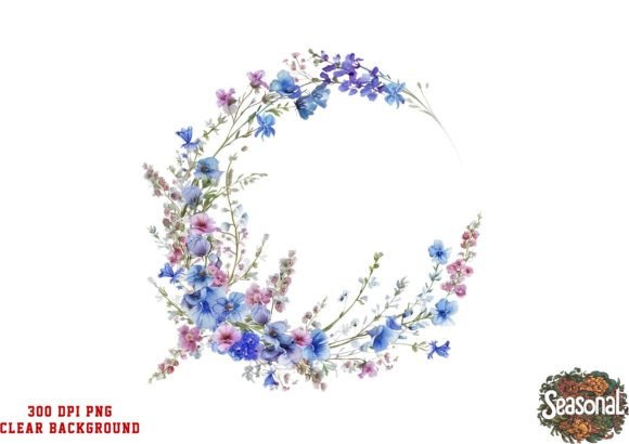 Download Watercolor Wildflower Clipart - Wildflower Collection