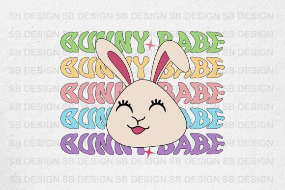 Download Retro Easter Day Sublimation Easter Babe - Retro Collection