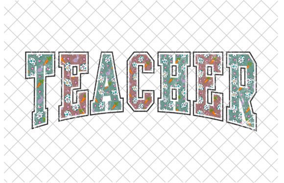 Download Retro Teacher Sublimation, Easter Teache - Retro Collection