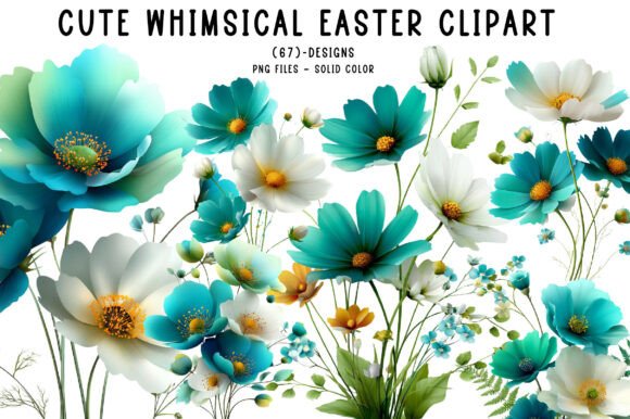 Download Watercolor Wildflower Clipart - Wildflower Collection