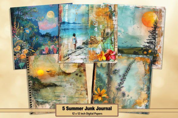 Download Summer Scenes Junk Jornal Digitals 38 - Digitals Collection
